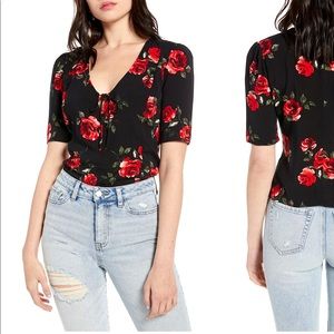 BP. x Claudia Sulewski Tie Neck Top